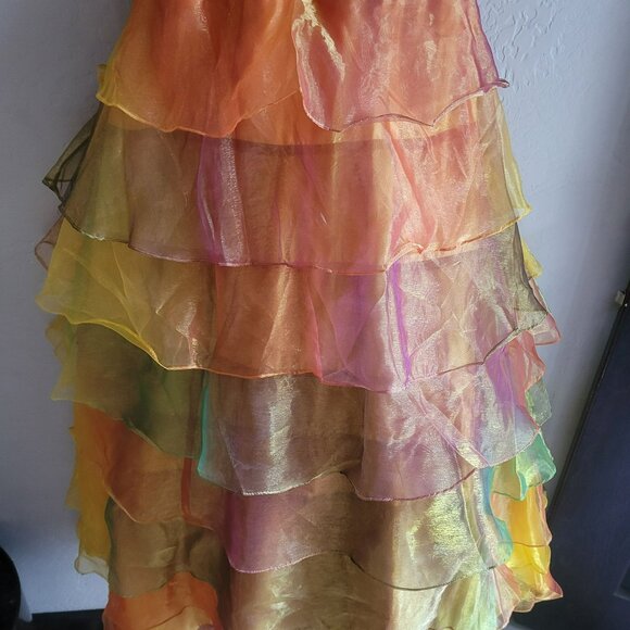 Xcite Vintage Beaded Gown Ball Gown Size M - Picture 5 of 11